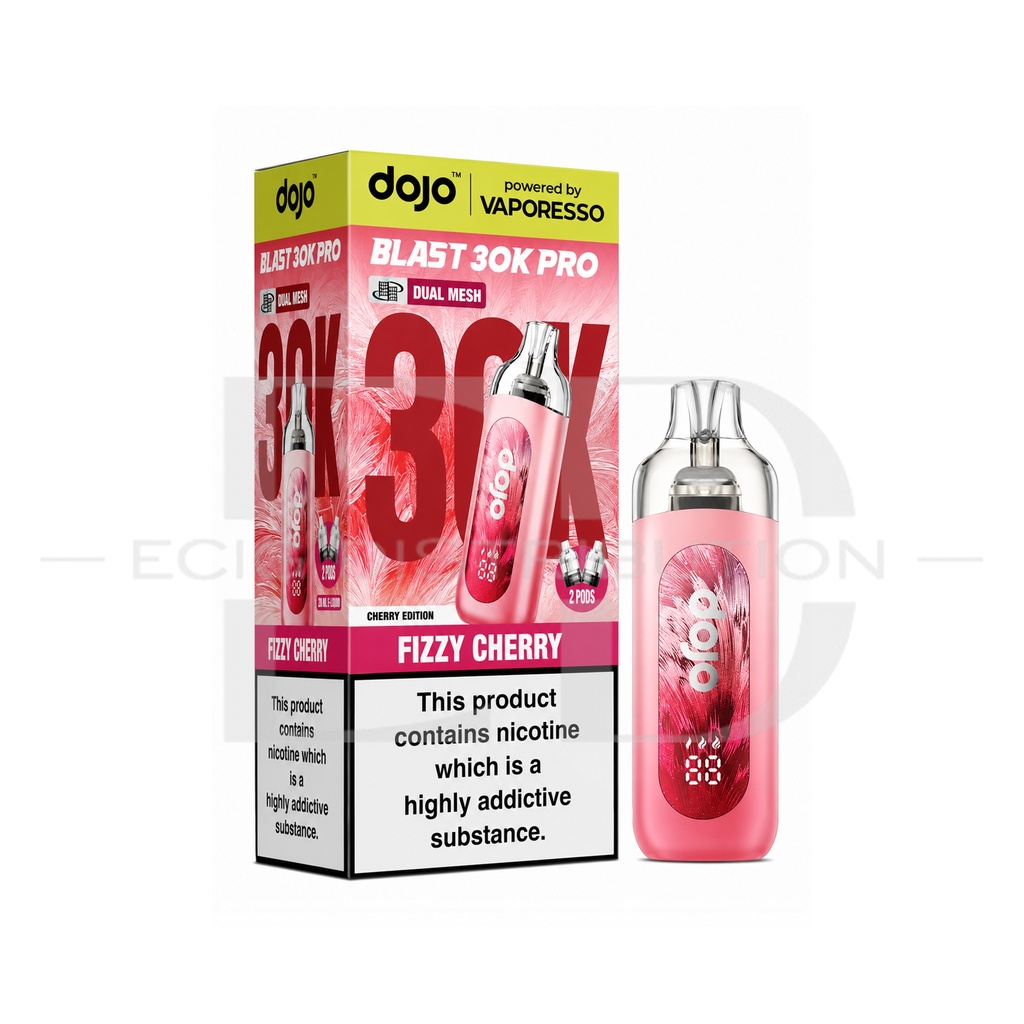 Vaporesso Dojo Blast 30K Pro Pod Kit - Fizzy Cherry 20MG