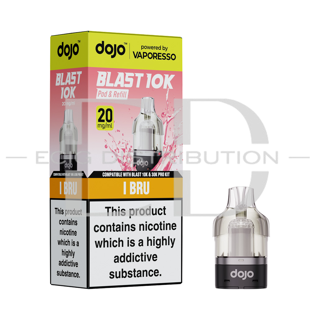 Vaporesso Dojo Blast 10/30K Refillable Pod - Fizzy Bru 20MG