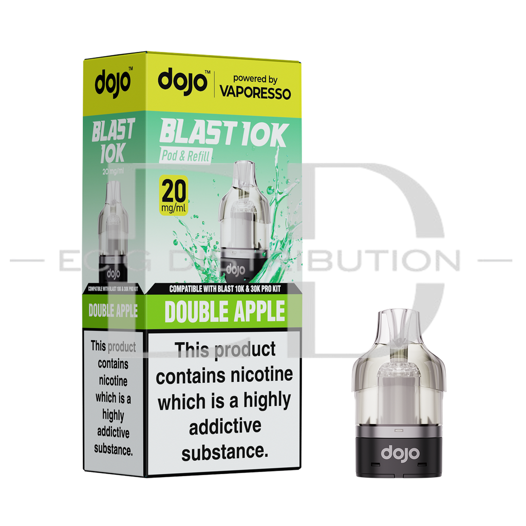 Vaporesso Dojo Blast 30K Pro Refillable Pod - Double Apple 20MG