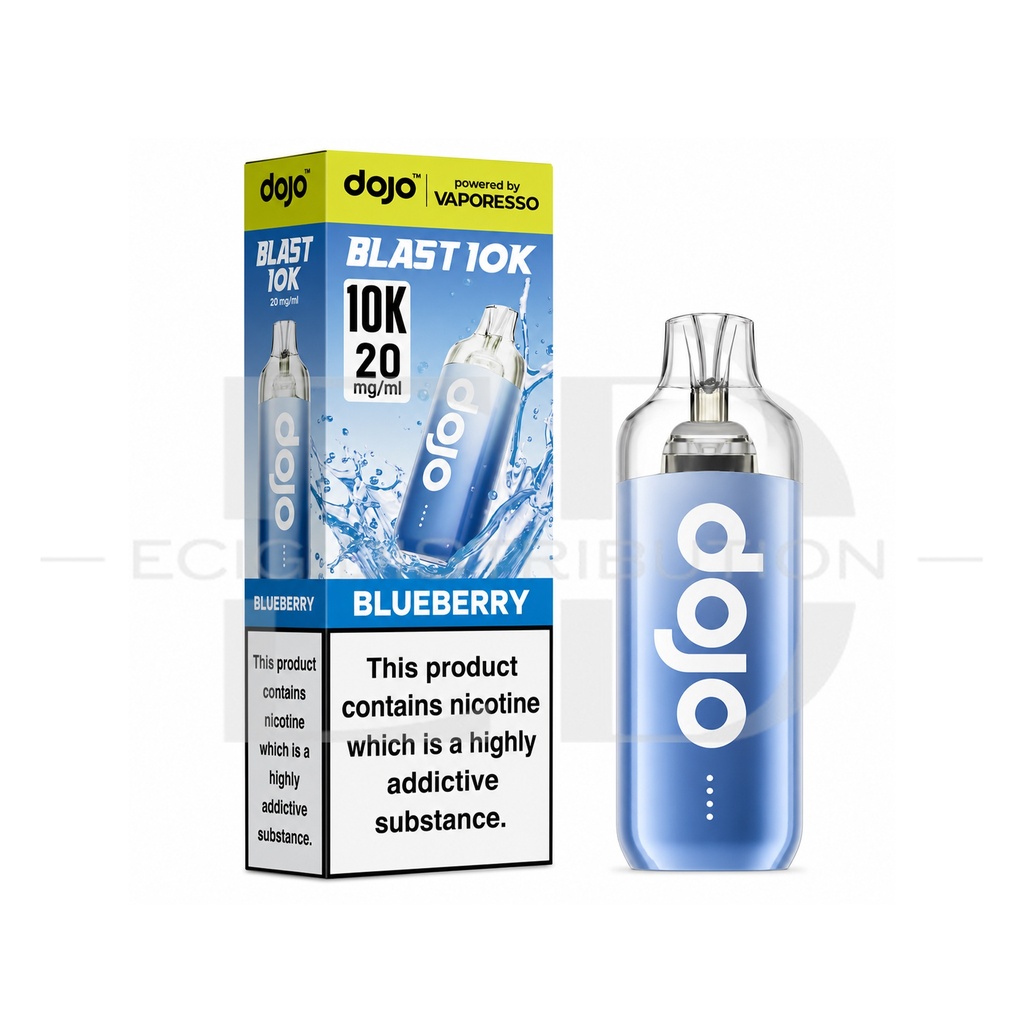 Vaporesso Dojo Blast 10K Pod Kit - Blueberry 20MG