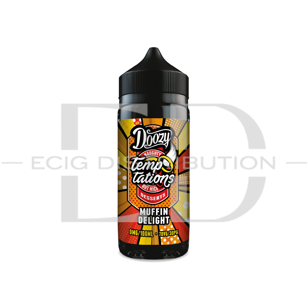 Doozy Temptations 100ML Shortfill 70/30 - Muffin Delight 0MG