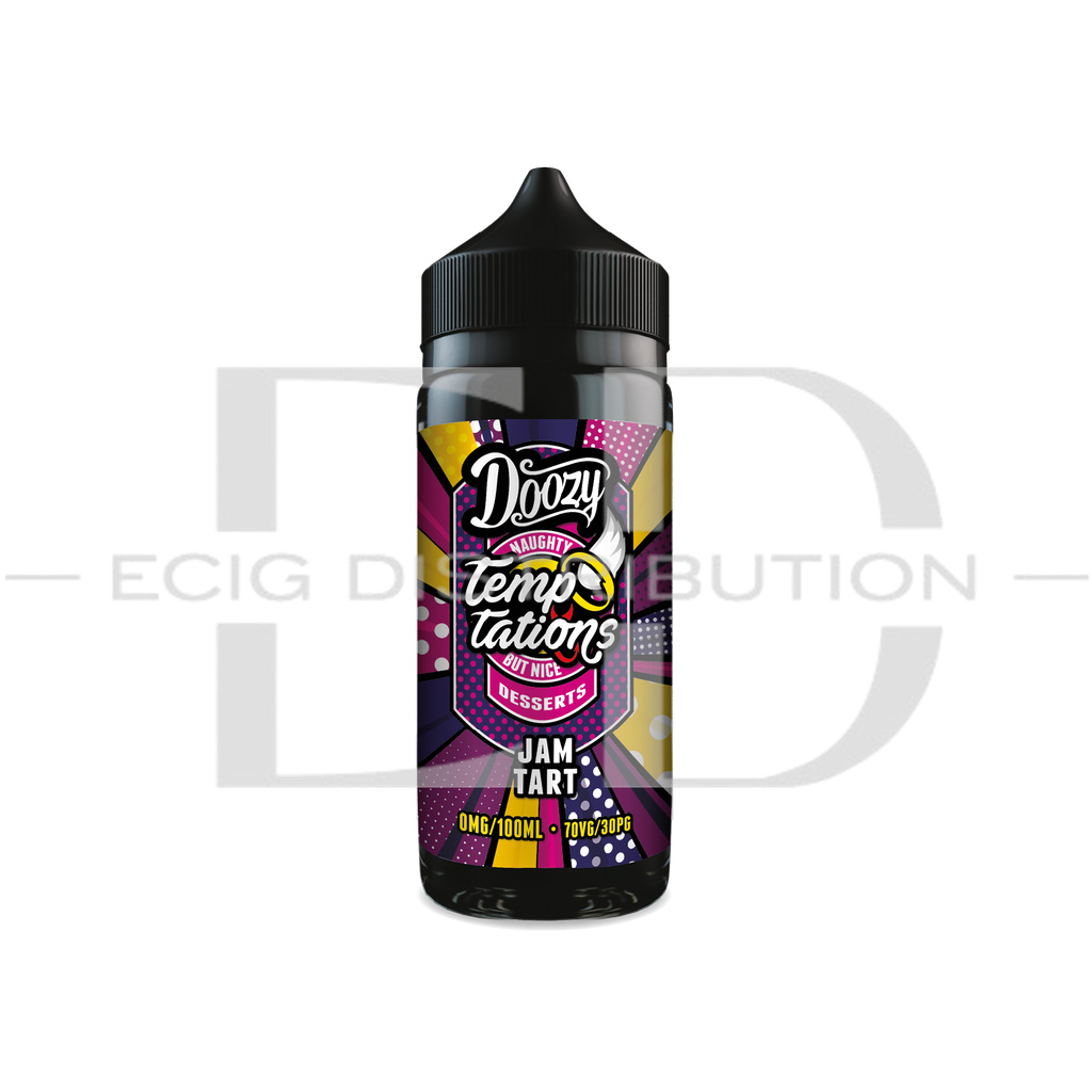 Doozy Temptations 100ML Shortfill 70/30 - Jam Tart 0MG