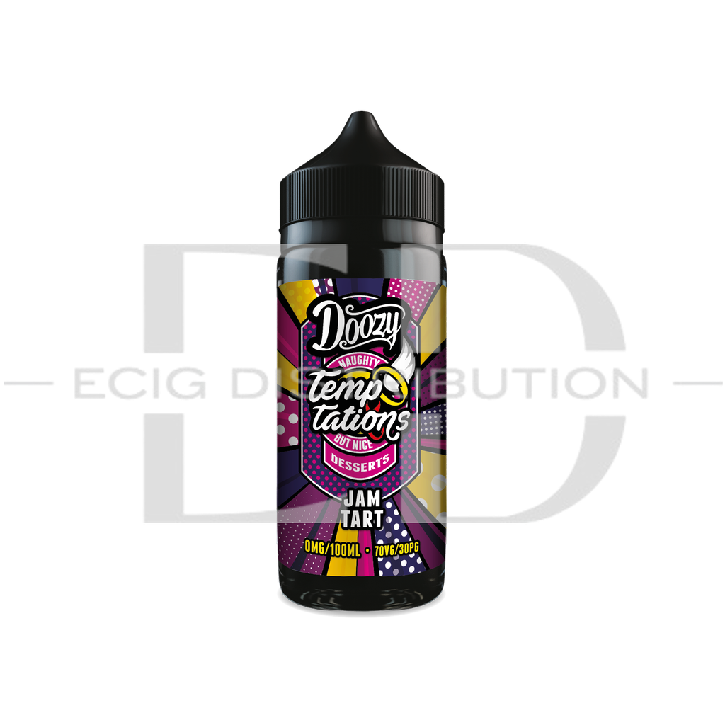Doozy Temptations 100ML Shortfill 70/30 - Jam Tart 0MG