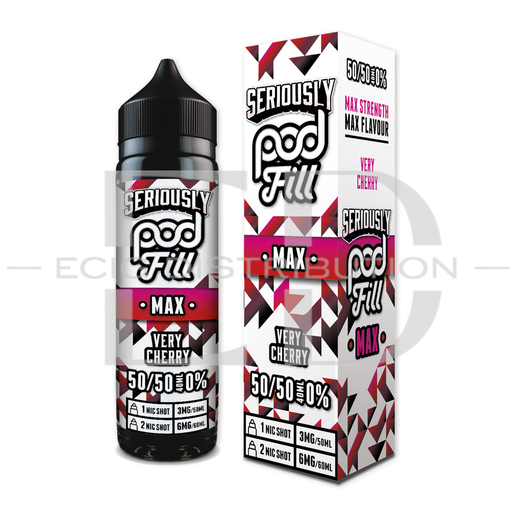 Doozy Seriously Pod Fill Max 60ML 50/50 - Very Cherry