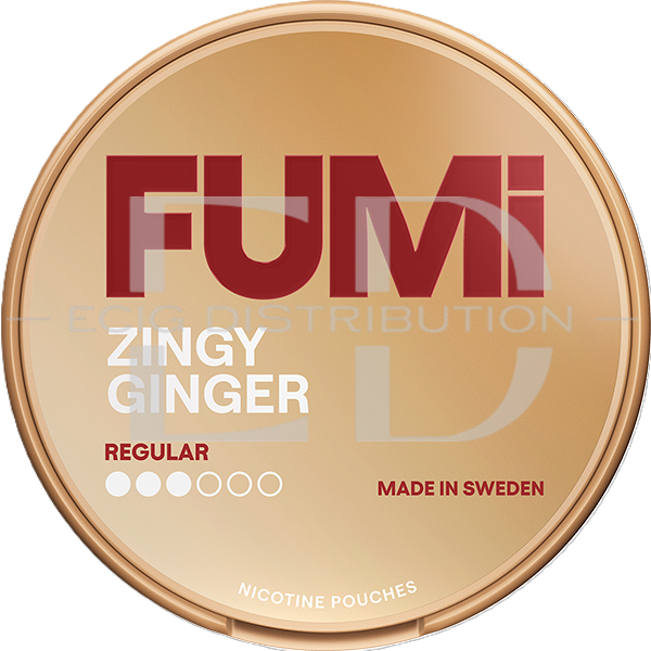 Fumi Regular Nicotine Pouches - Zingy Ginger 4MG