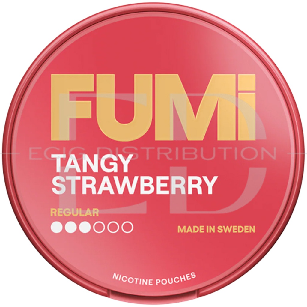 Fumi Regular Nicotine Pouches - Tangy Strawberry 4MG