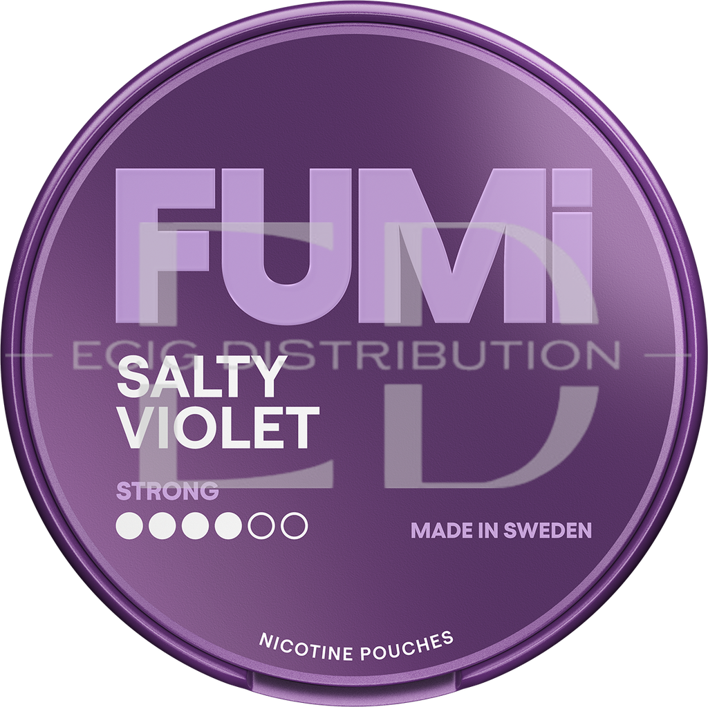 Fumi Strong Nicotine Pouches - Salty Violet 8MG