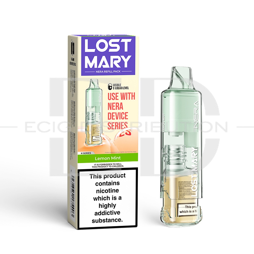 Lost Mary Nera 15K Pure View Refillable Pod - Lemon Mint