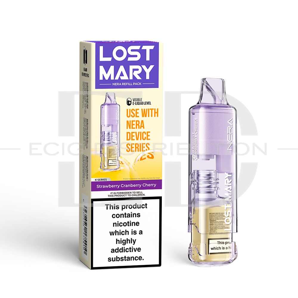 Lost Mary Nera 15K Pure View Refillable Pod - Strawberry Cranberry Cherry