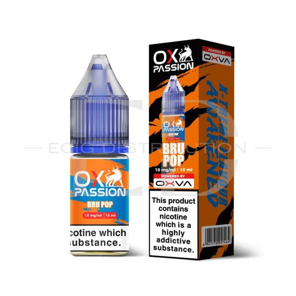 Oxva OX Passion Nic Salt - Bru Pop 10MG 
