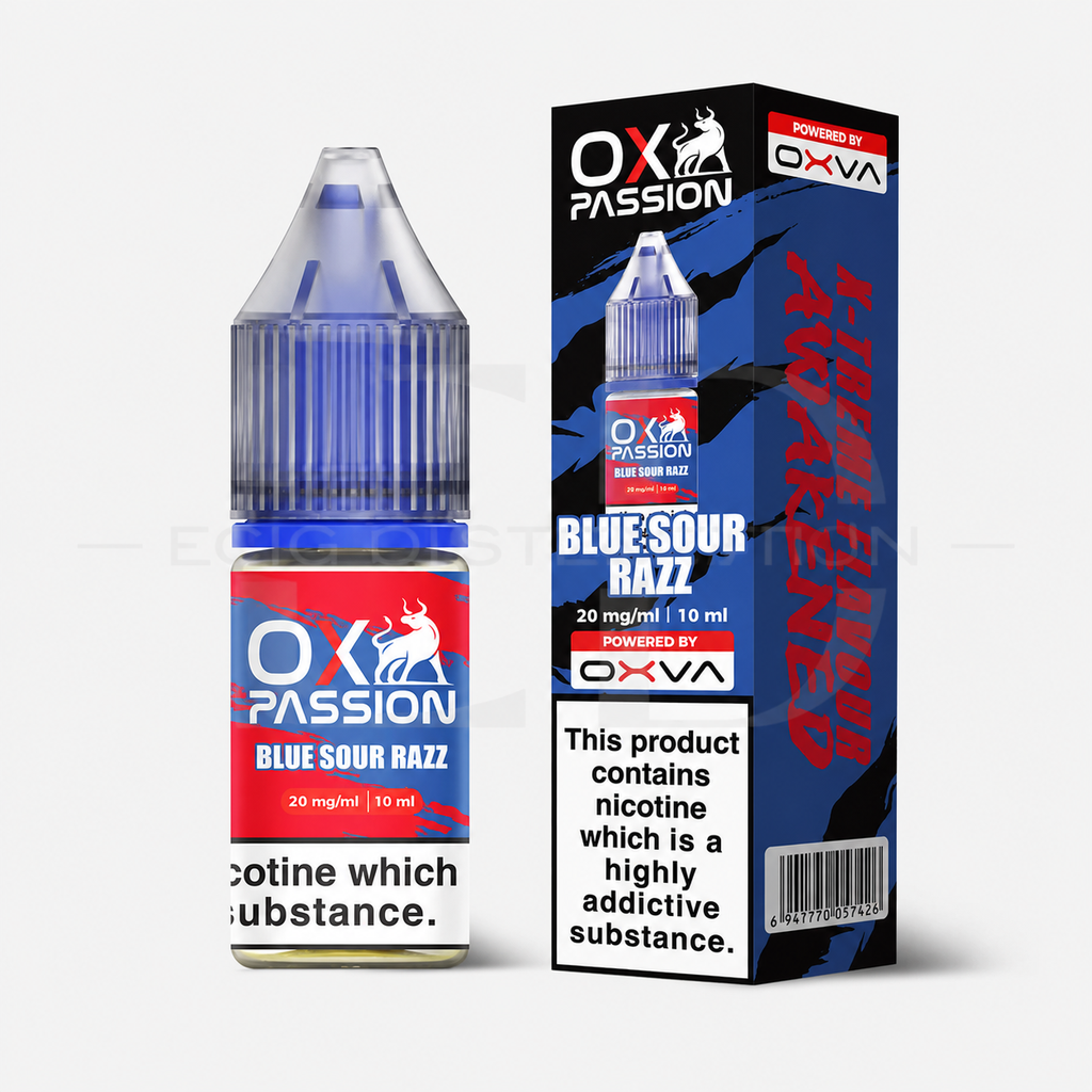 Oxva OX Passion Nic Salt - Blue Sour Razz 20MG 