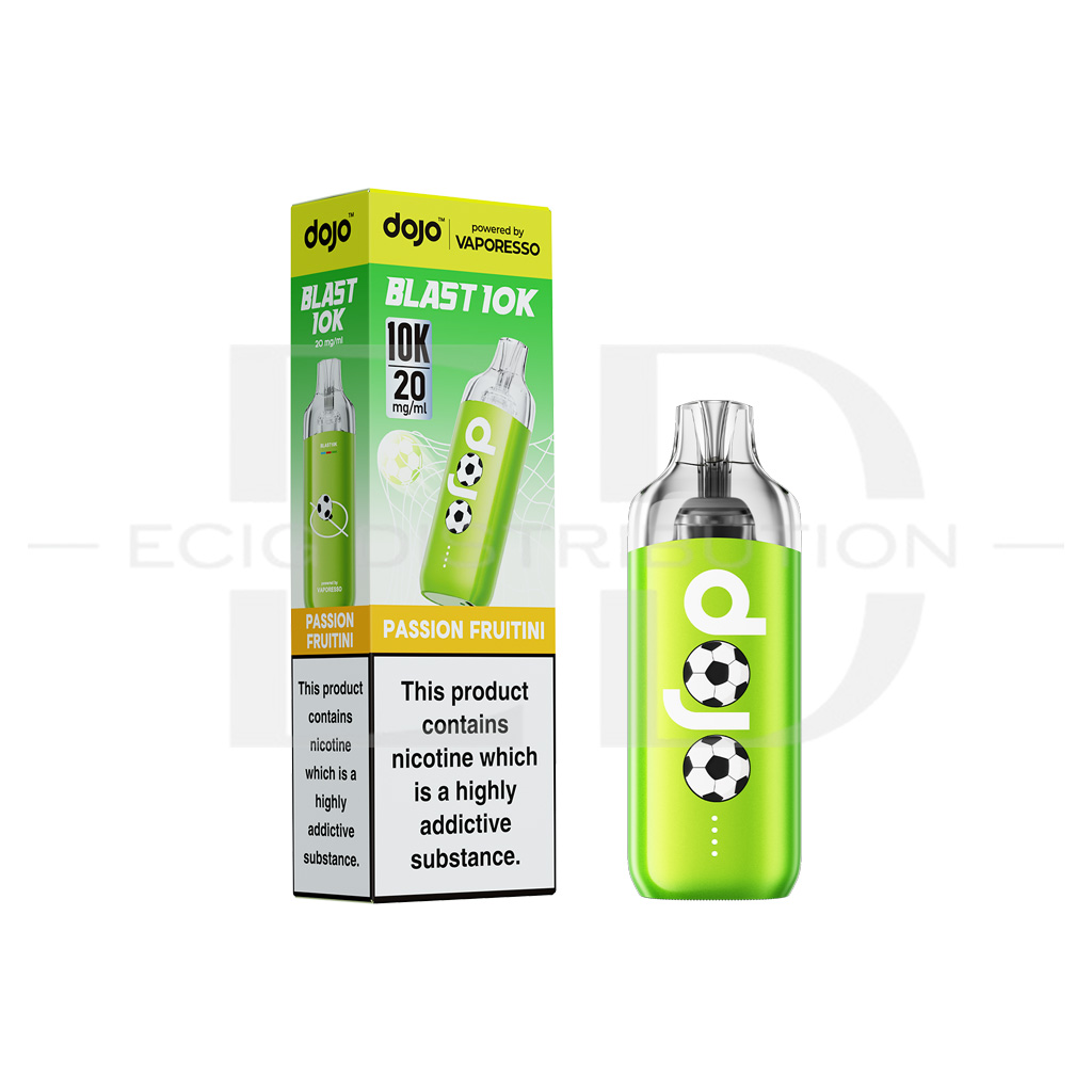 Vaporesso Dojo Blast 10K Pod Kit - Passion Fruitini 20MG 