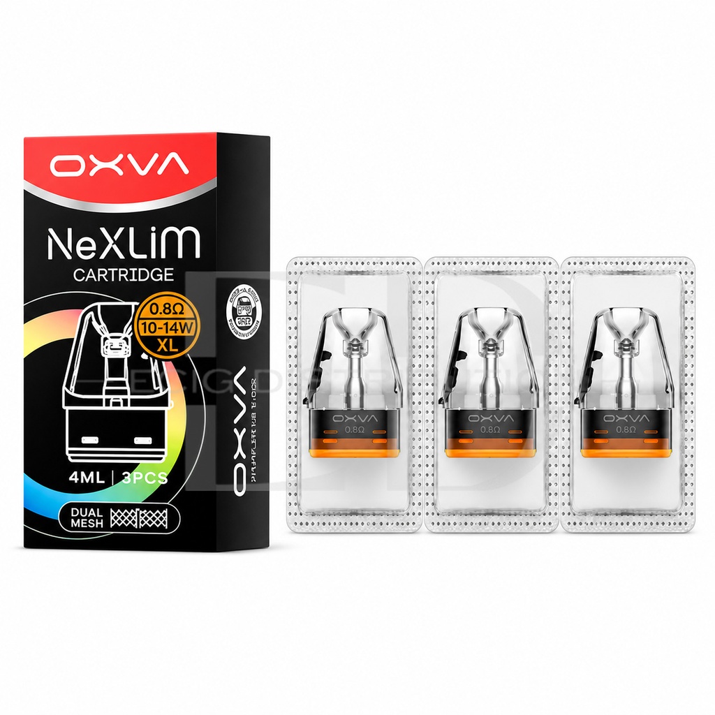 Oxva Nexlim Unitech 3.0 Refillable Pod 3Pcs/Pack - 0.8 Ohm .. 