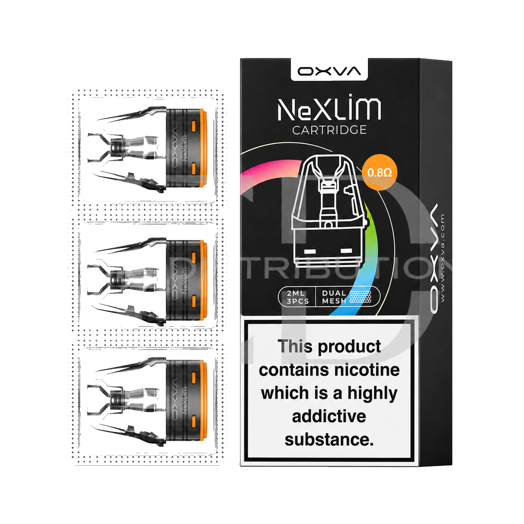 Oxva Nexlim Unitech 3.0 Refillable Pod 3Pcs/Pack - 0.8 Ohm 