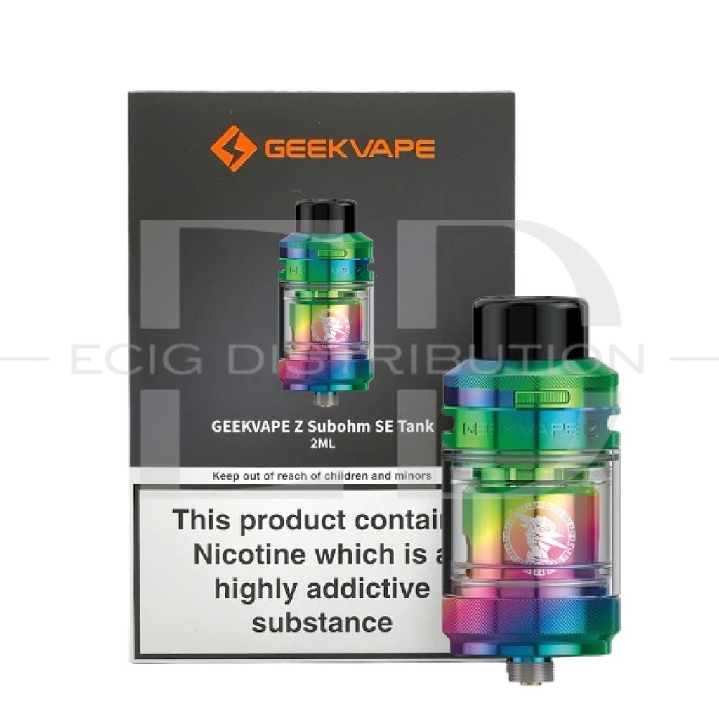 Geekvape Z Sub Ohm SE Vape Tank - Rainbow