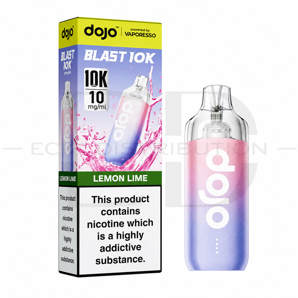 Vaporesso Dojo Blast 10K Pod Kit - Lemon Lime 10MG 