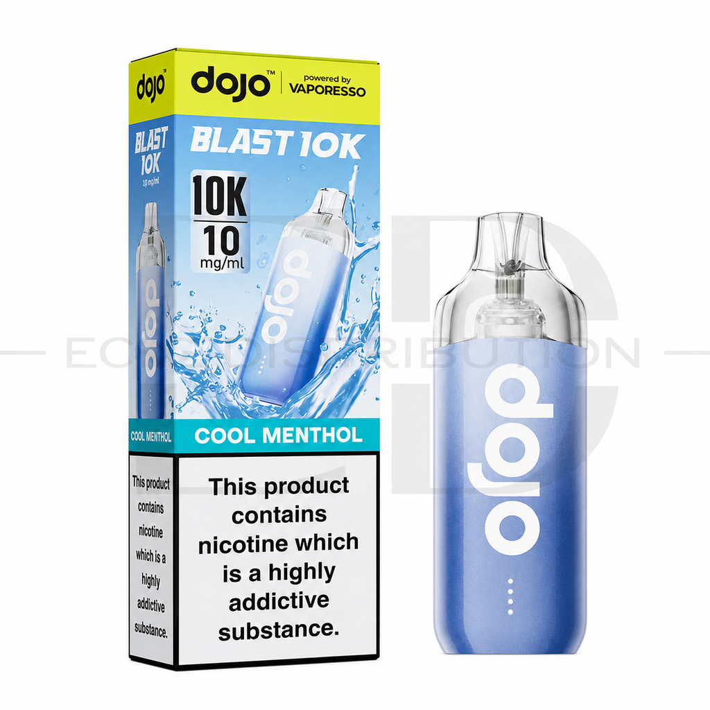 Vaporesso Dojo Blast 10K Pod Kit - Cool Menthol 10MG 