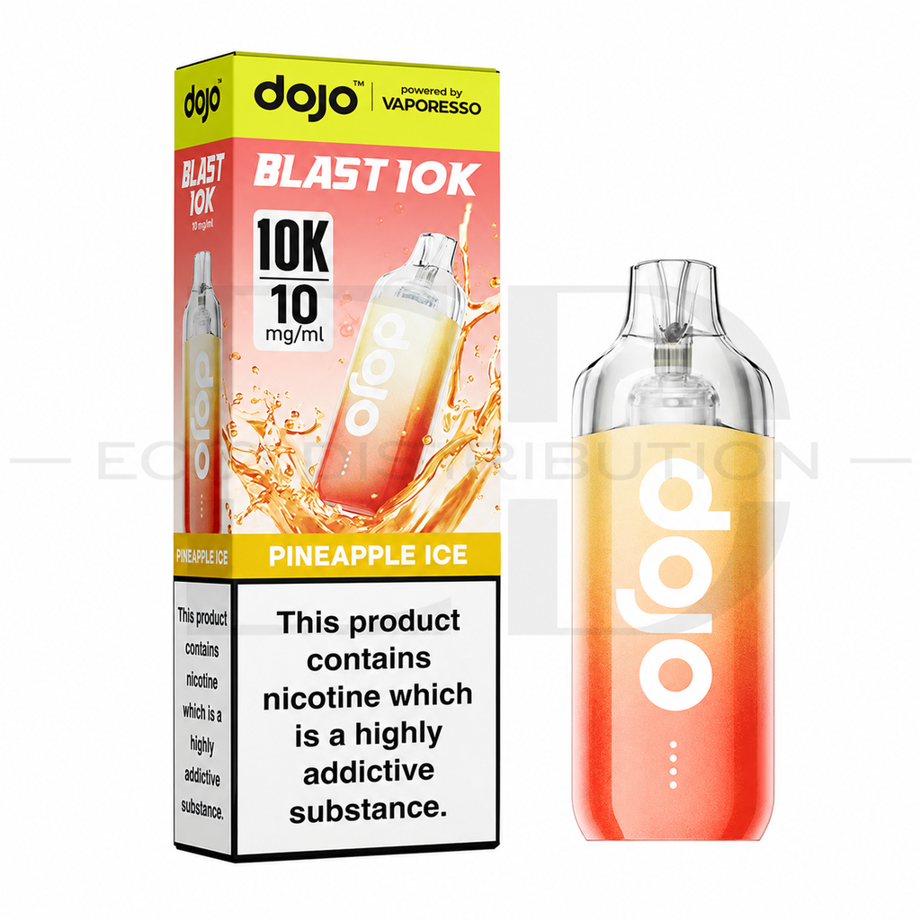 Vaporesso Dojo Blast 10K Pod Kit - Pineapple Ice 10MG 