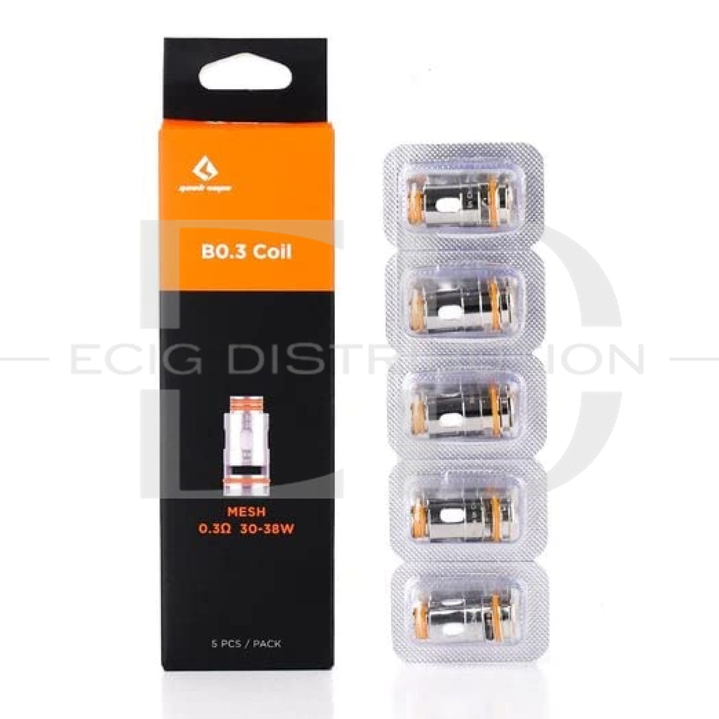 Geekvape B Series Coil 5Pcs/Pack - B0.3 Ohm