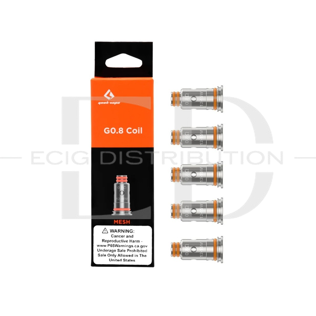 Geekvape G Series Coil 5Pcs/Pack - G0.8 Ohm