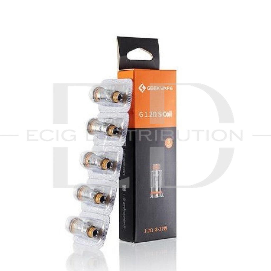 Geekvape G Series S Coil 5Pcs/Pack - G1.2 Ohm