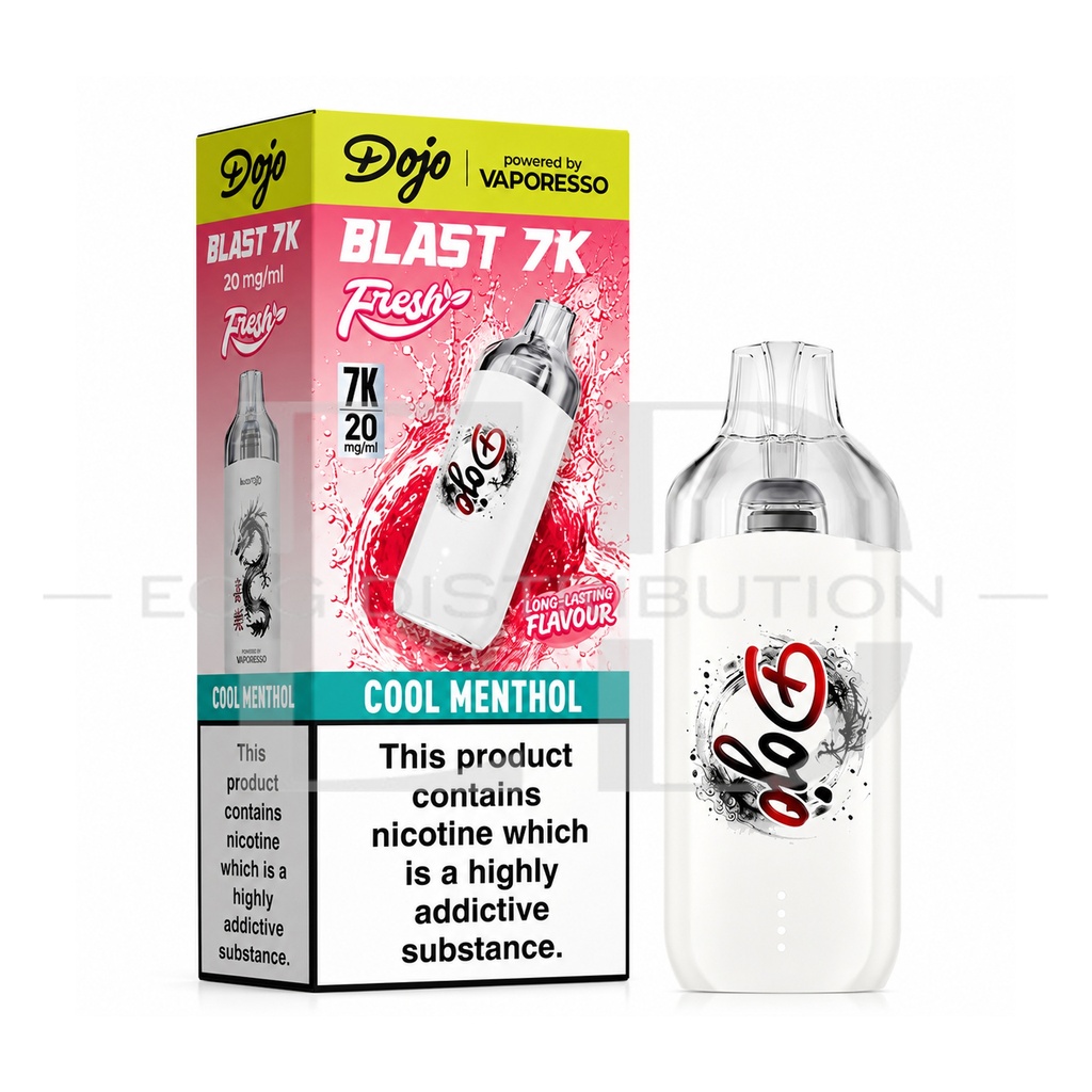 Vaporesso Dojo Blast 7K Pod Kit - Cool Menthol 20MG 
