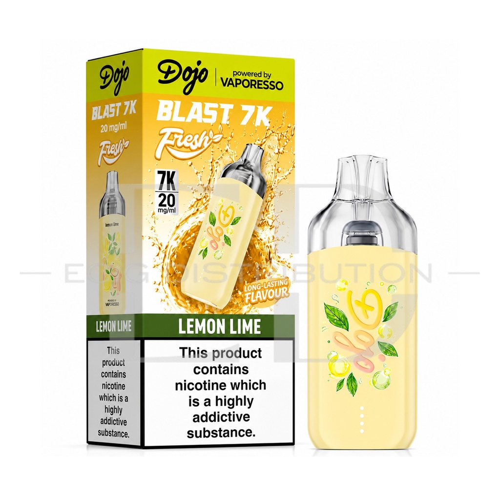 Vaporesso Dojo Blast 7K Pod Kit - Lemon Lime 20MG 