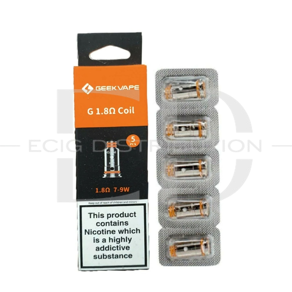 Geekvape G Series Coil 5Pcs/Pack - G1.8 Ohm