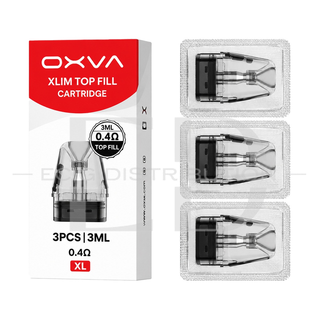 Oxva Xlim Top Fill Unitech 3.0 Refillable Pod 3Pcs/Pack - 0.4 Ohm XL 