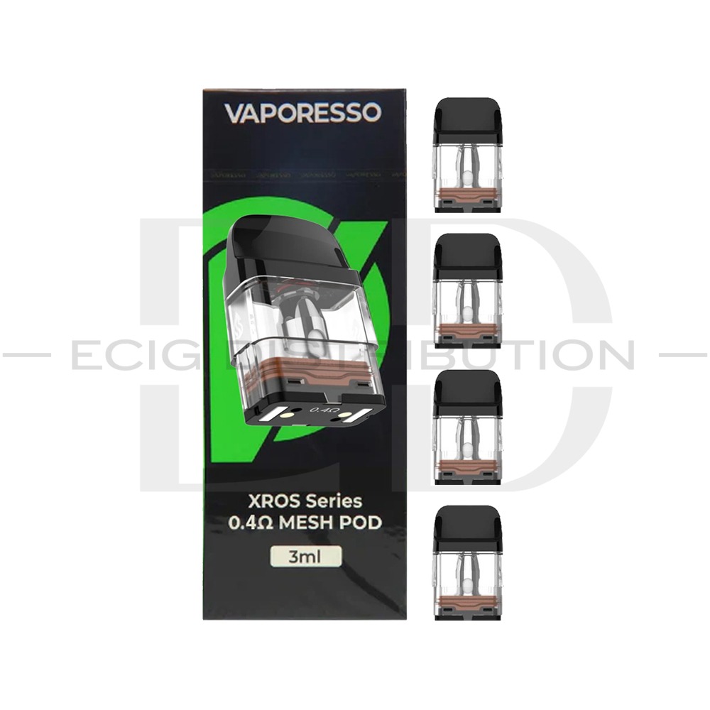 Vaporesso XRos Series Mesh Refillable Pod 4Pcs/Pack - 0.4 Ohm XL 