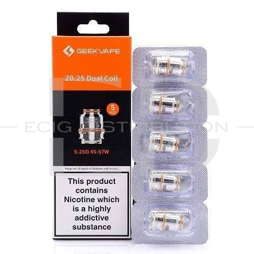 Geekvape S Dual Coil 5Pcs/Pack - 0.25 Ohm