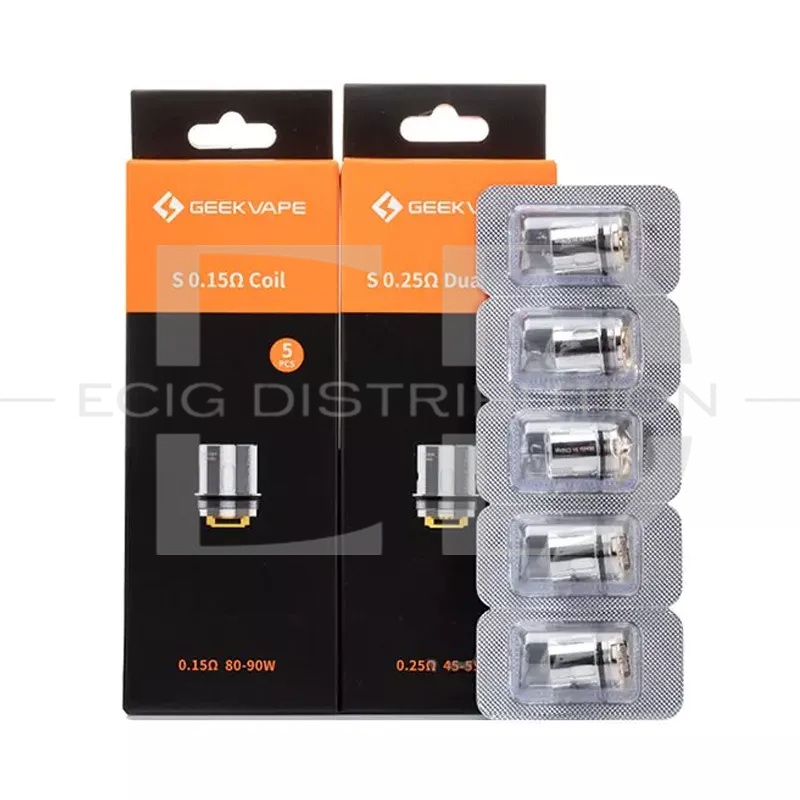Geekvape S Coil 5Pcs/Pack - 0.15 Ohm