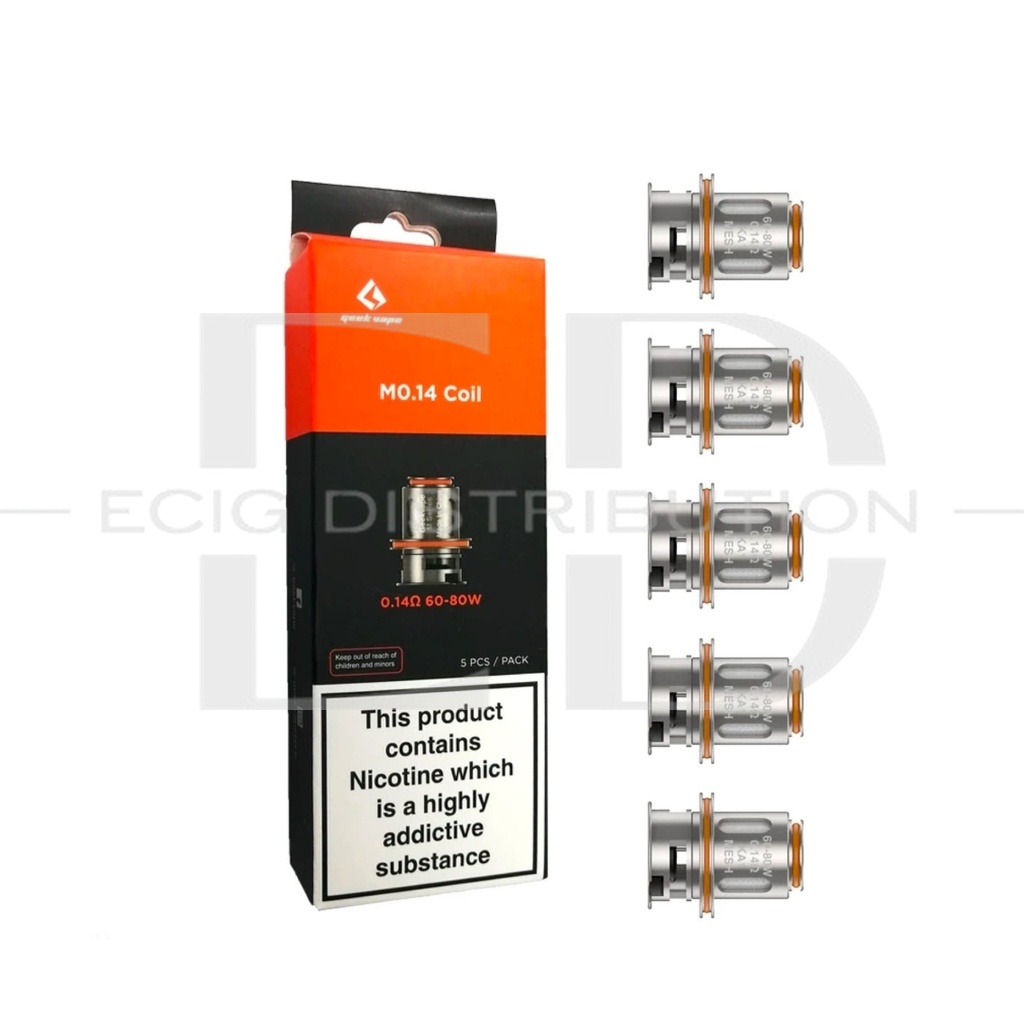 Geekvape M Coil 5Pcs/Pack - 0.14 Ohm