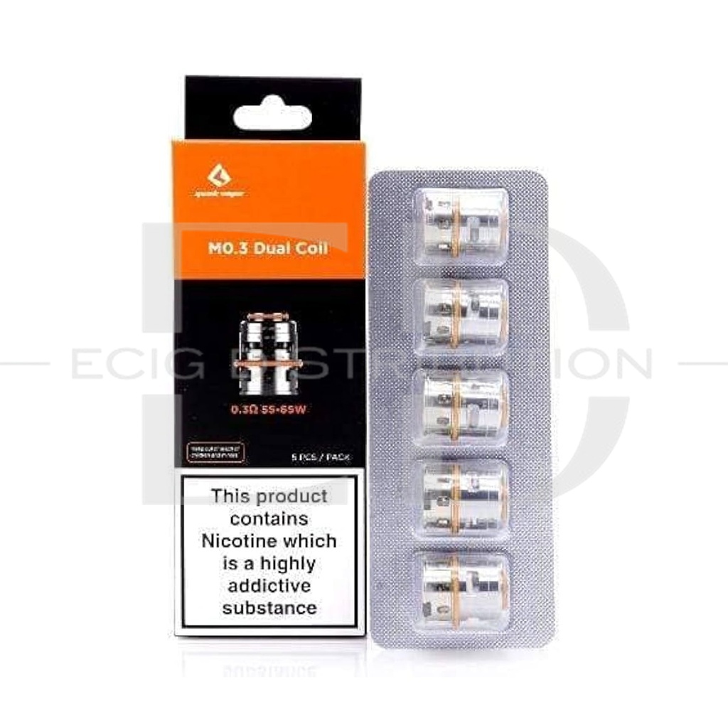 Geekvape M Dual Coil 5Pcs/Pack - 0.3 Ohm