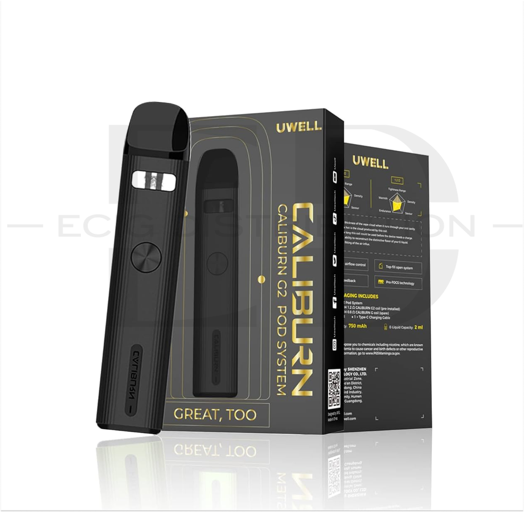 Uwell Caliburn G2 Pod Kit - Carbon Black