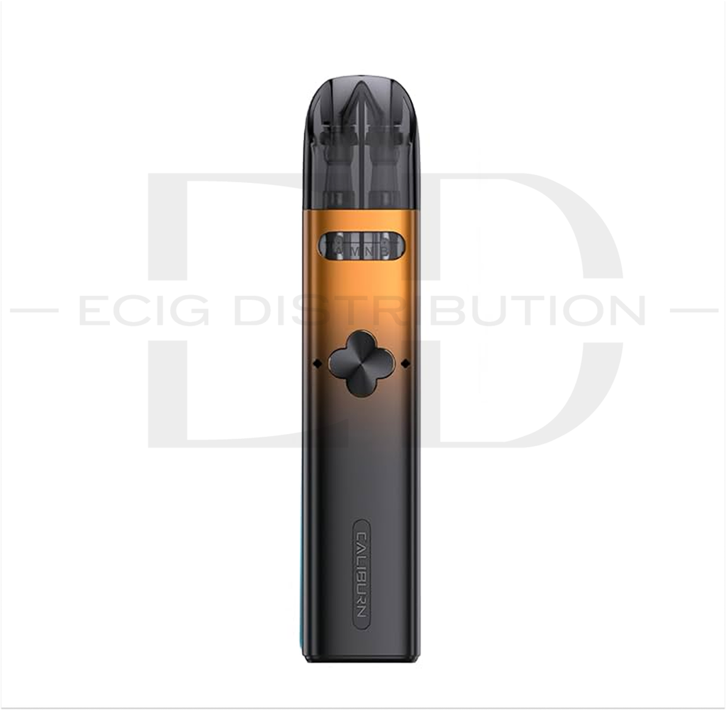 Uwell Caliburn Explorer Pod Kit - Orange And Black