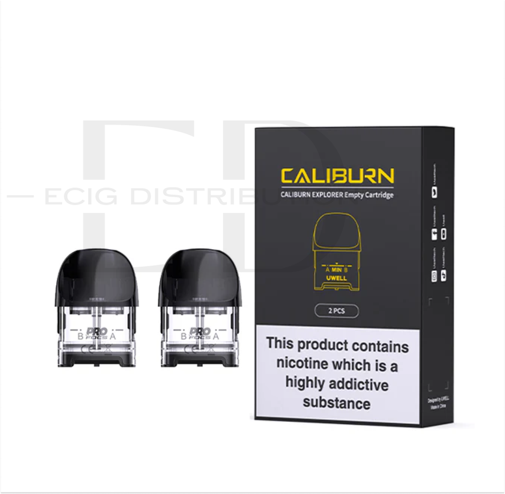 Uwell Caliburn Explorer Refillable Pod 2Pcs/Pack