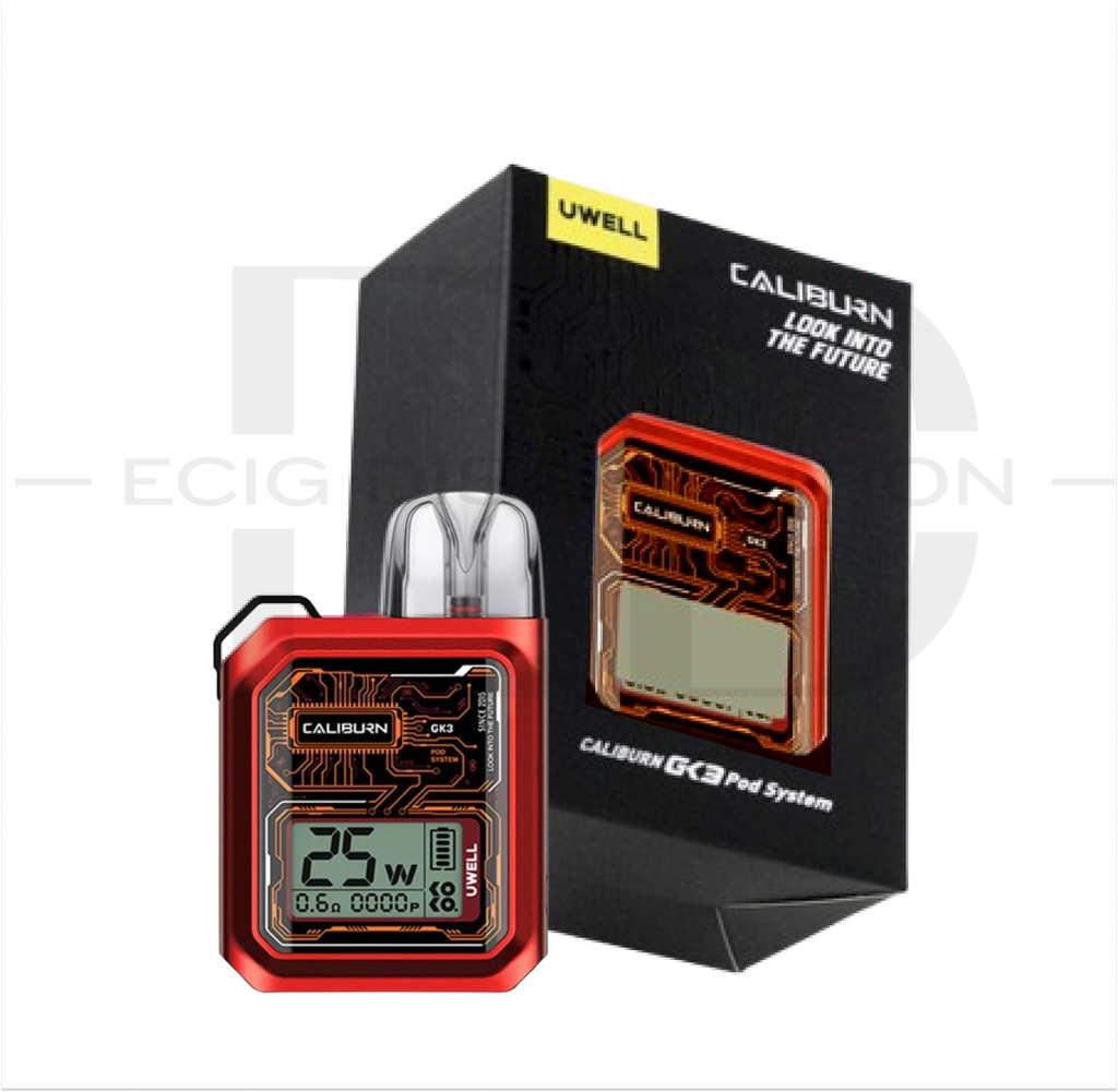 Uwell Caliburn GK3 Pod Kit - Crimson