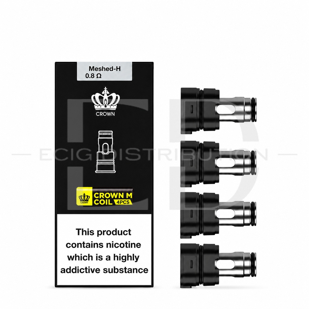 Uwell Crown M Coil 4Pcs/Pack - 0.8 Ohm