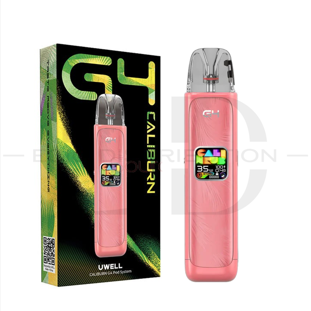 Uwell Caliburn G4 Pod Kit - Flamingo Red