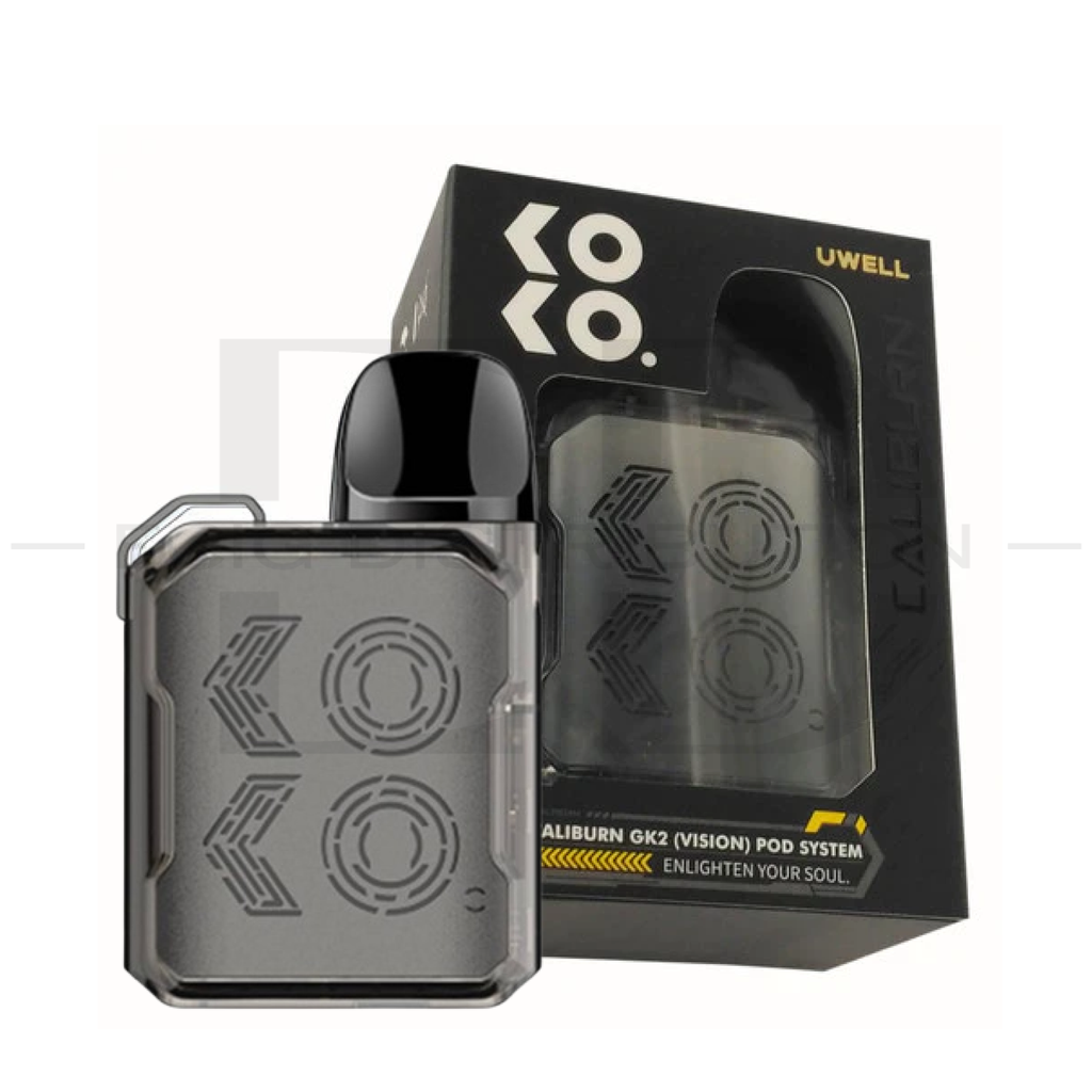 Uwell Caliburn GK2 Vision Pod Kit - Limpid Black