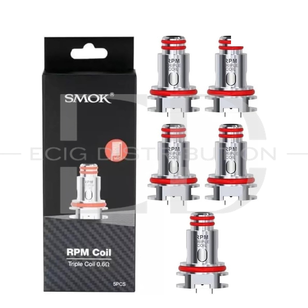 Smok RPM Triple Coil 5Pcs/Pack - 0.6 Ohm