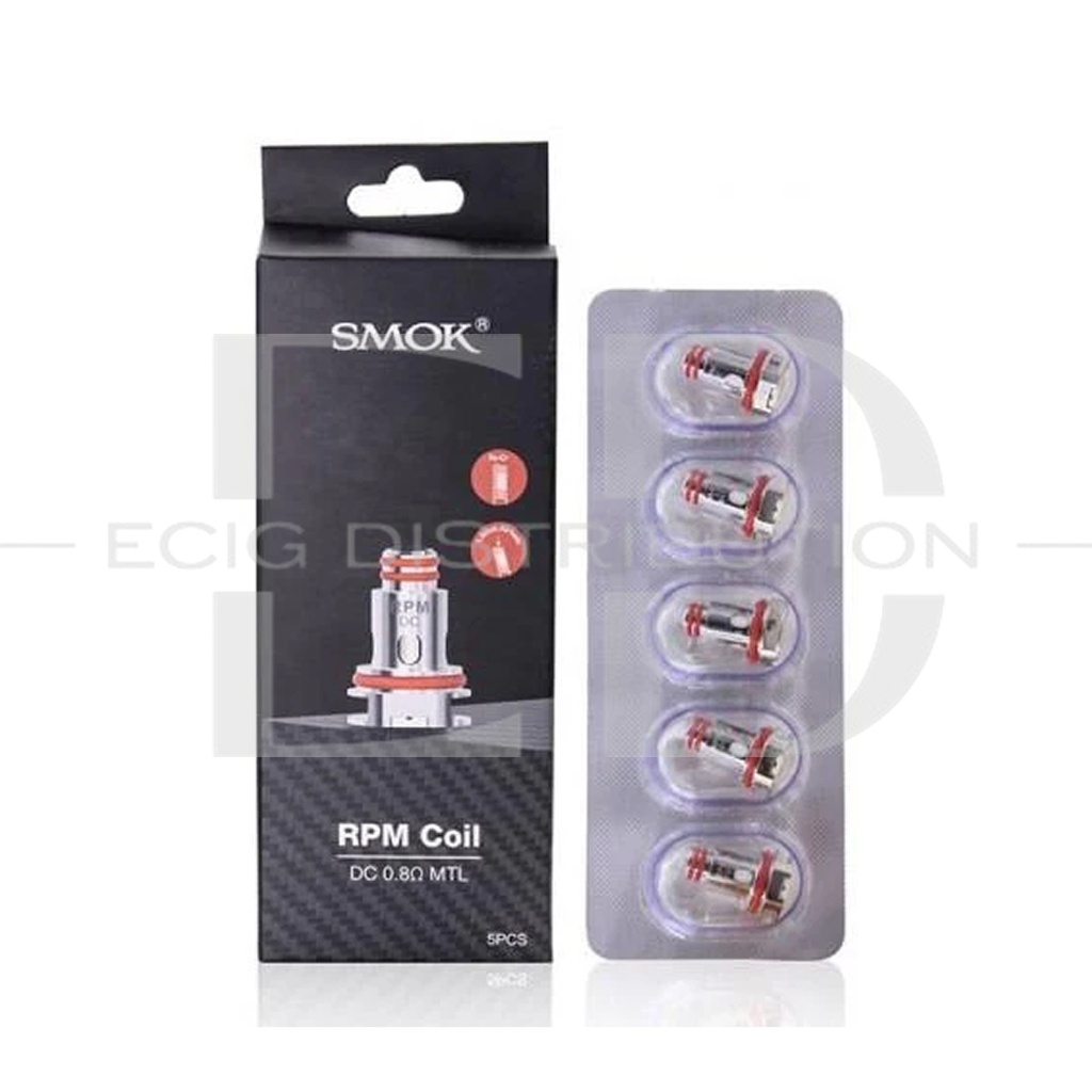 Smok RPM DC MTL Coil 5Pcs/Pack - 0.8 Ohm