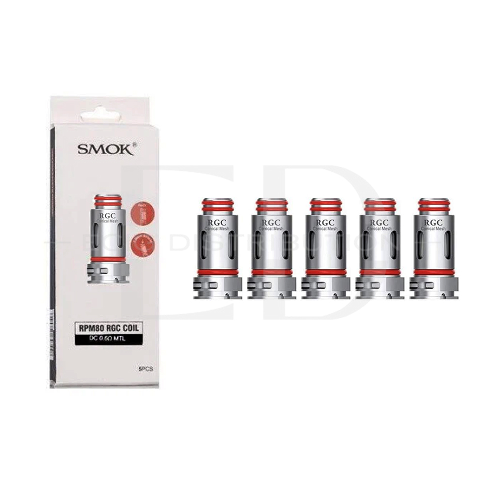 Smok RGC DC MTL Coil 5Pcs/Pack - 0.6 Ohm