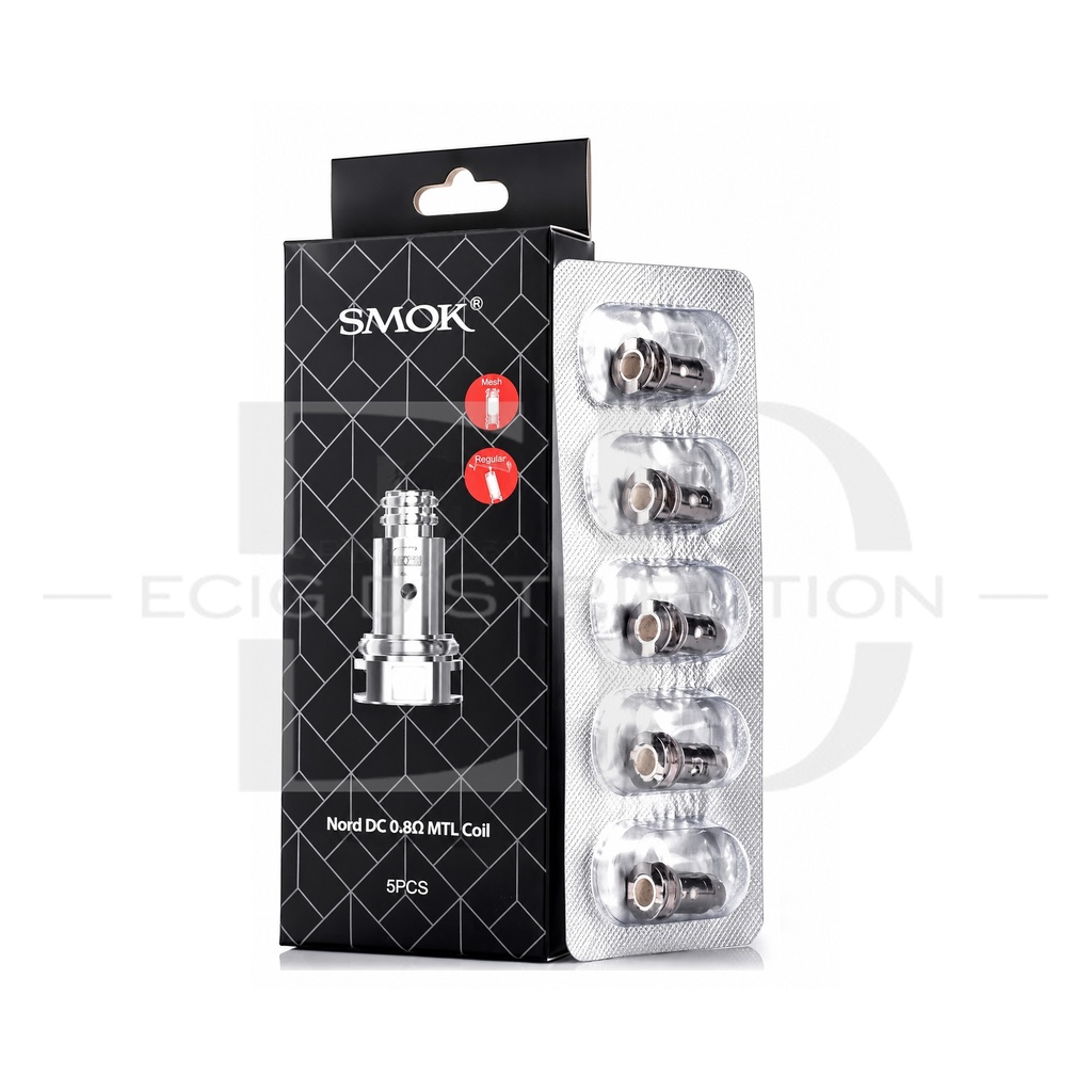 Smok Nord DC MTL Coil 5Pcs/Pack - 0.8 Ohm