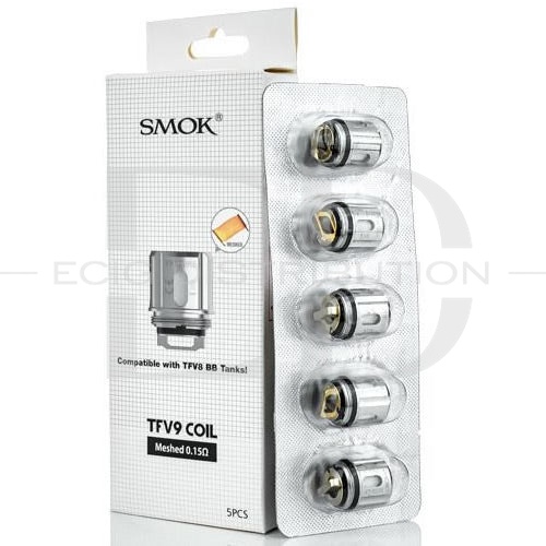 Smok TFV9 Meshed Coil 5Pcs/Pack - 0.15 Ohm