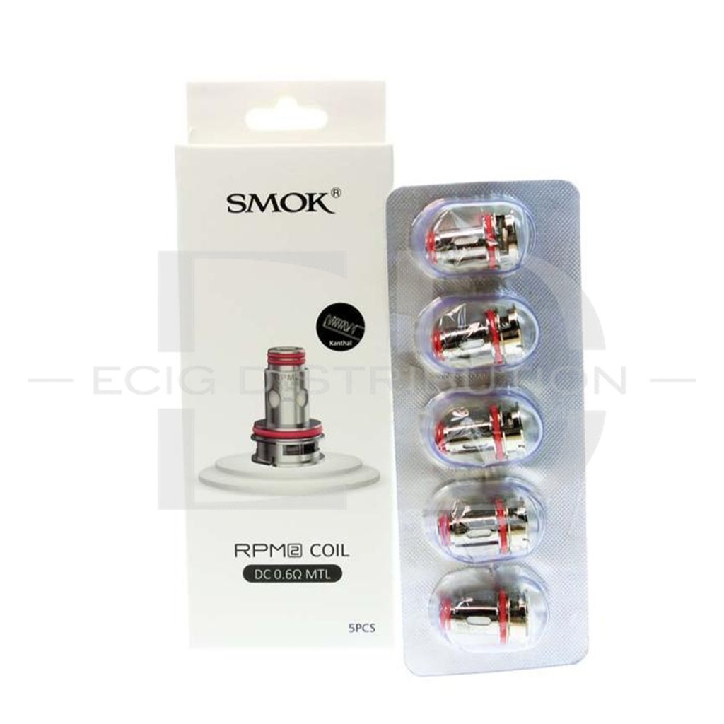 Smok RPM2 DC MTL Coil 5Pcs/Pack - 0.6 Ohm