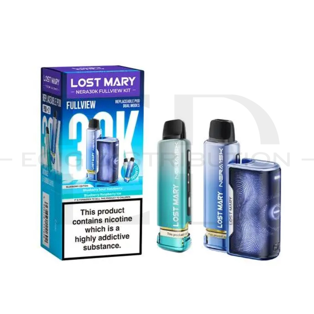 Lost Mary Nera 30K Full View Kit - Blueberry Edition
