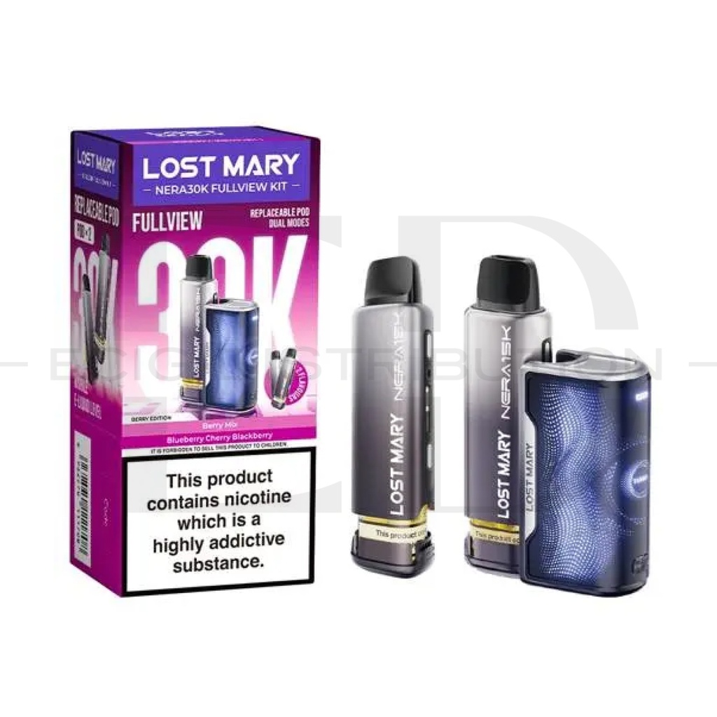 Lost Mary Nera 30K Full View Kit - Berry Edition