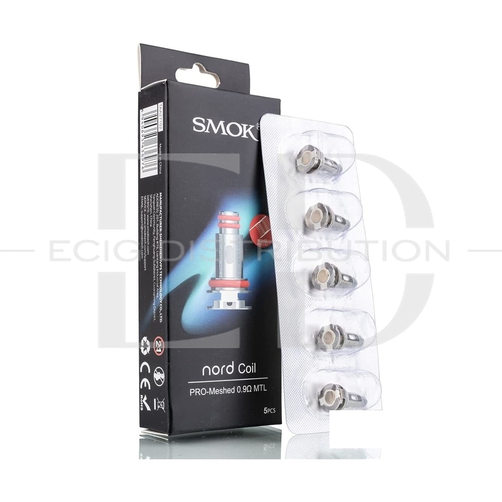 Smok Nord Pro Meshed MTL Coil 5Pcs/Pack - 0.9 Ohm